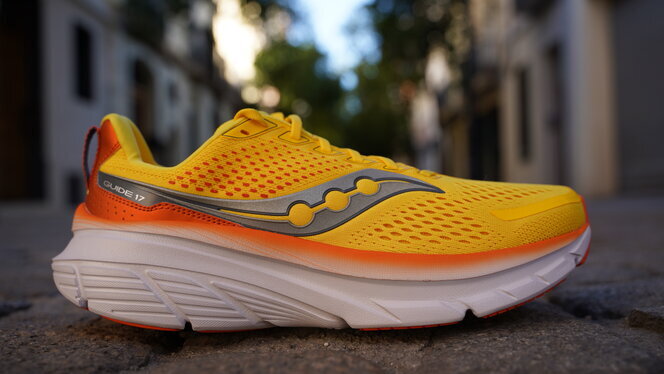 Saucony guide store 5 mujer amarillo